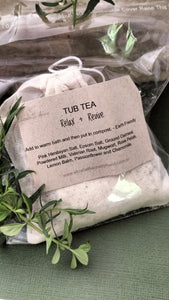 Tub Teas - Relax and Revive